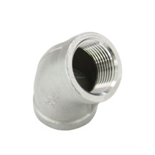 45 degree threaded elbow stainless pipe fitting good price